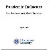 Pandemic Influenza Homeland Security Cover